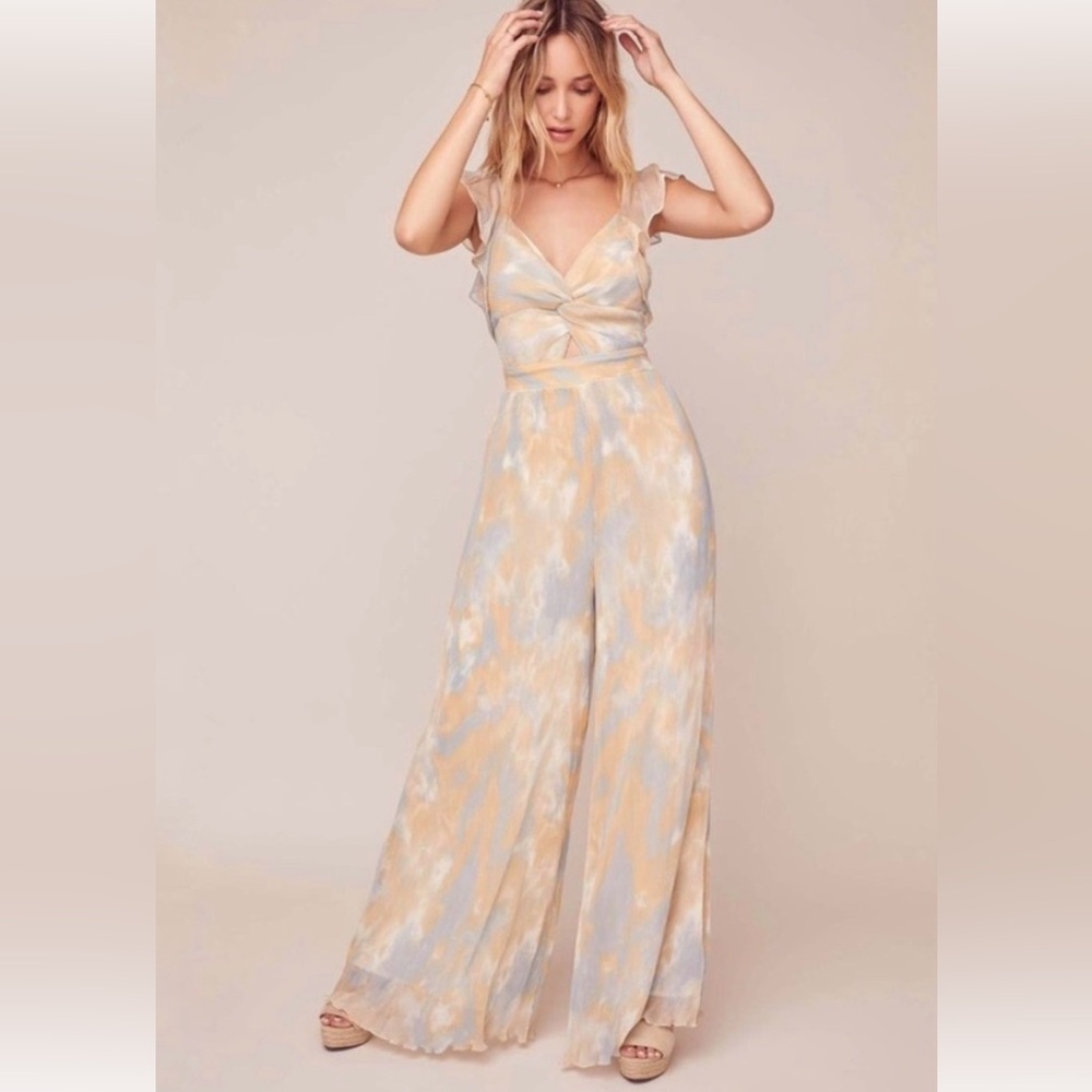 ASTR golden hour jumpsuit